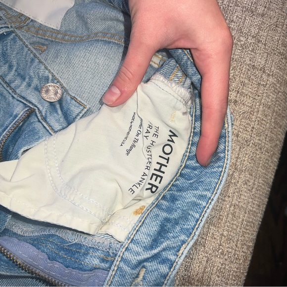 MOTHER Hustler Ankle Fray - Picture 7 of 9